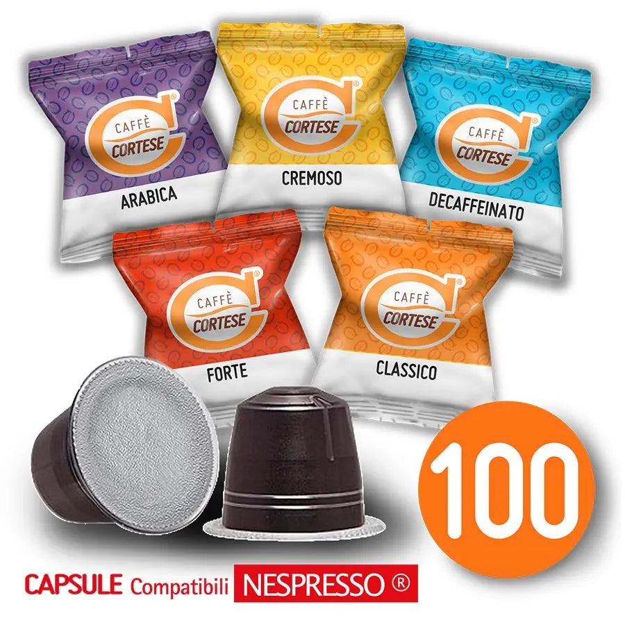 Capsule Caffè Cortese compatibili Nespresso - Kit Degustazione Caffè Cortese