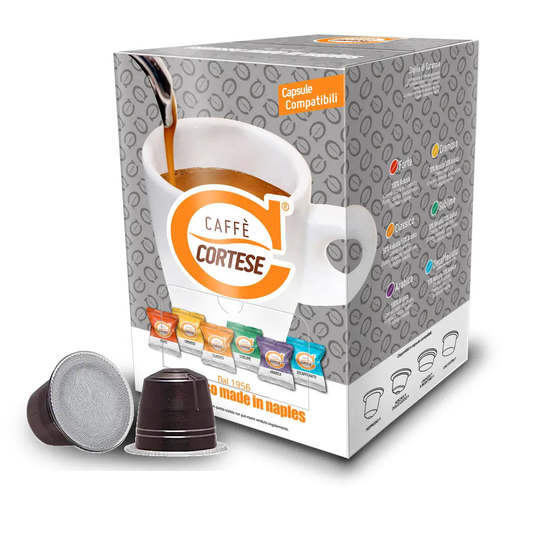 Capsule Caffè Cortese compatibili Nespresso - Kit Degustazione Caffè Cortese