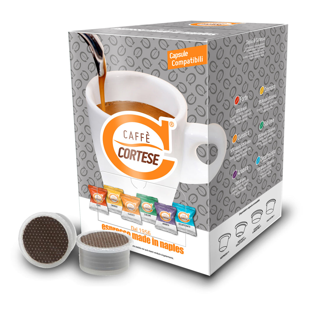 Capsule Caffè Cortese compatibili Uno System